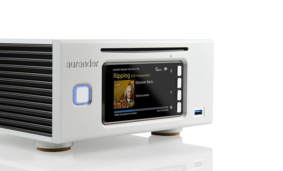 Aurender ACS100 Music Server / Streamer / CD Ripper - RockOnAV