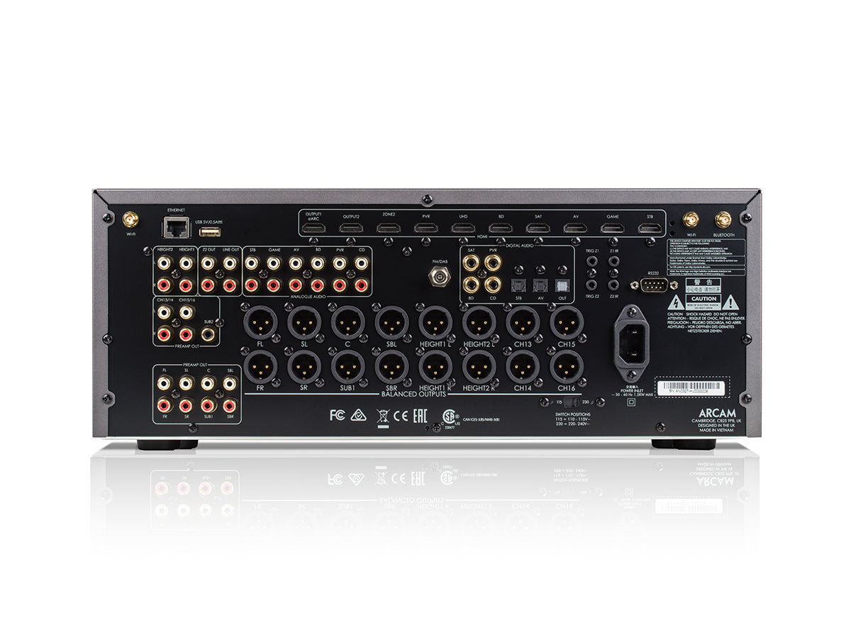 Arcam AV41 16 Channel Surround Sound Processor / Preamplifier - RockOnAV