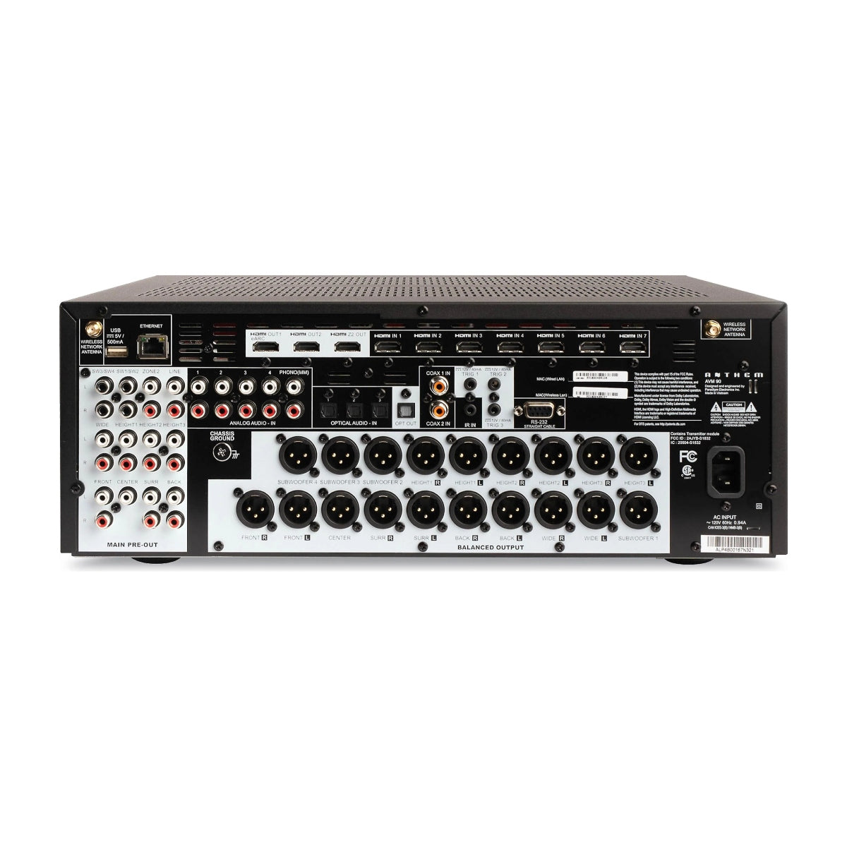 Anthem AVM90 8K Home Theater 15.4-Channel AV Preamp/Processor