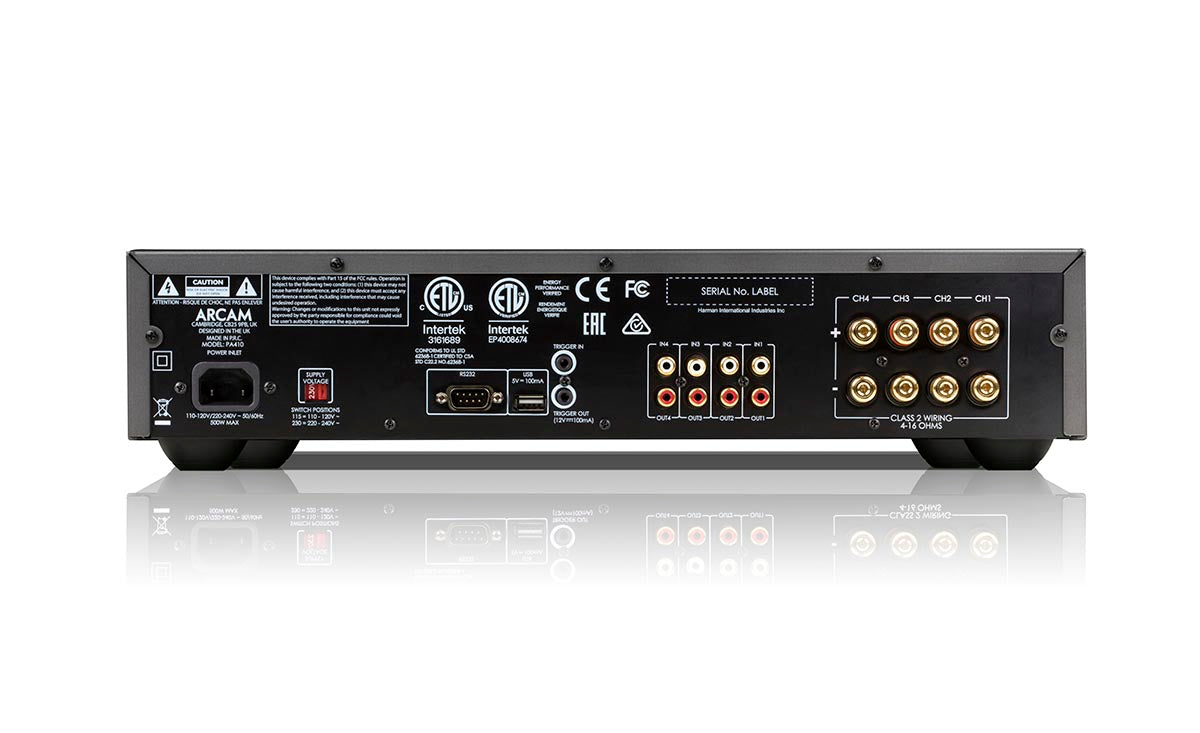 Arcam PA410 4-Channel Power Amplifier - RockOnAV