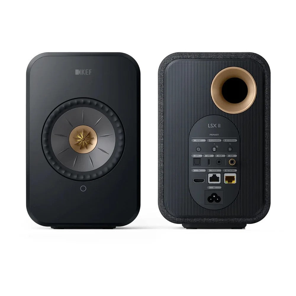 KEF LSX II Wireless Bookshelf Speakers (Pair)