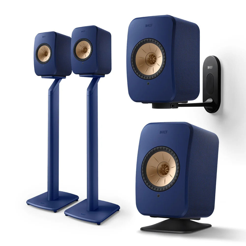 KEF LSX II Wireless Bookshelf Speakers (Pair)