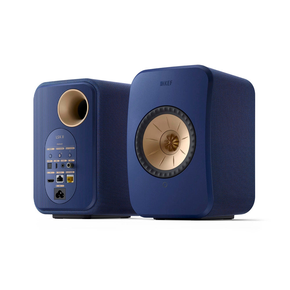 KEF LSX II Wireless Bookshelf Speakers (Pair)