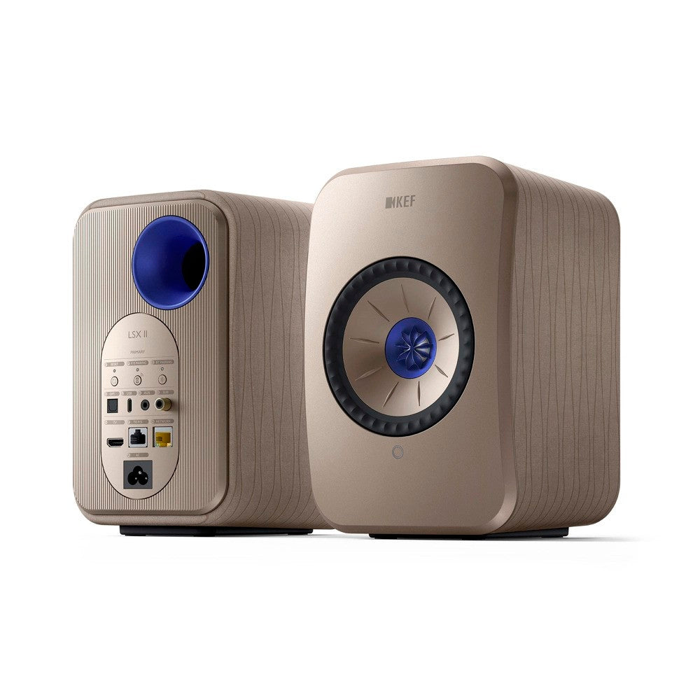 KEF LSX II Wireless Bookshelf Speakers (Pair)