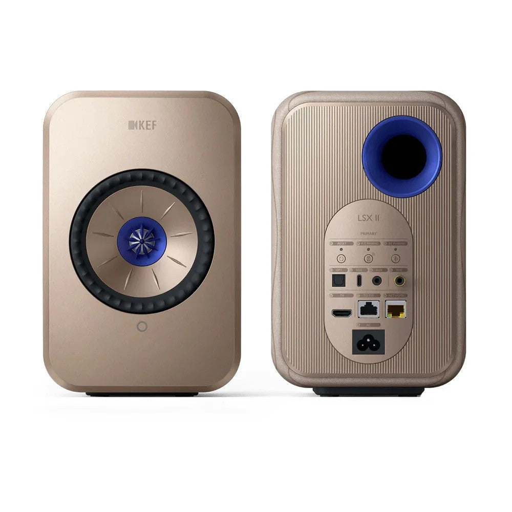 KEF LSX II Wireless Bookshelf Speakers (Pair)