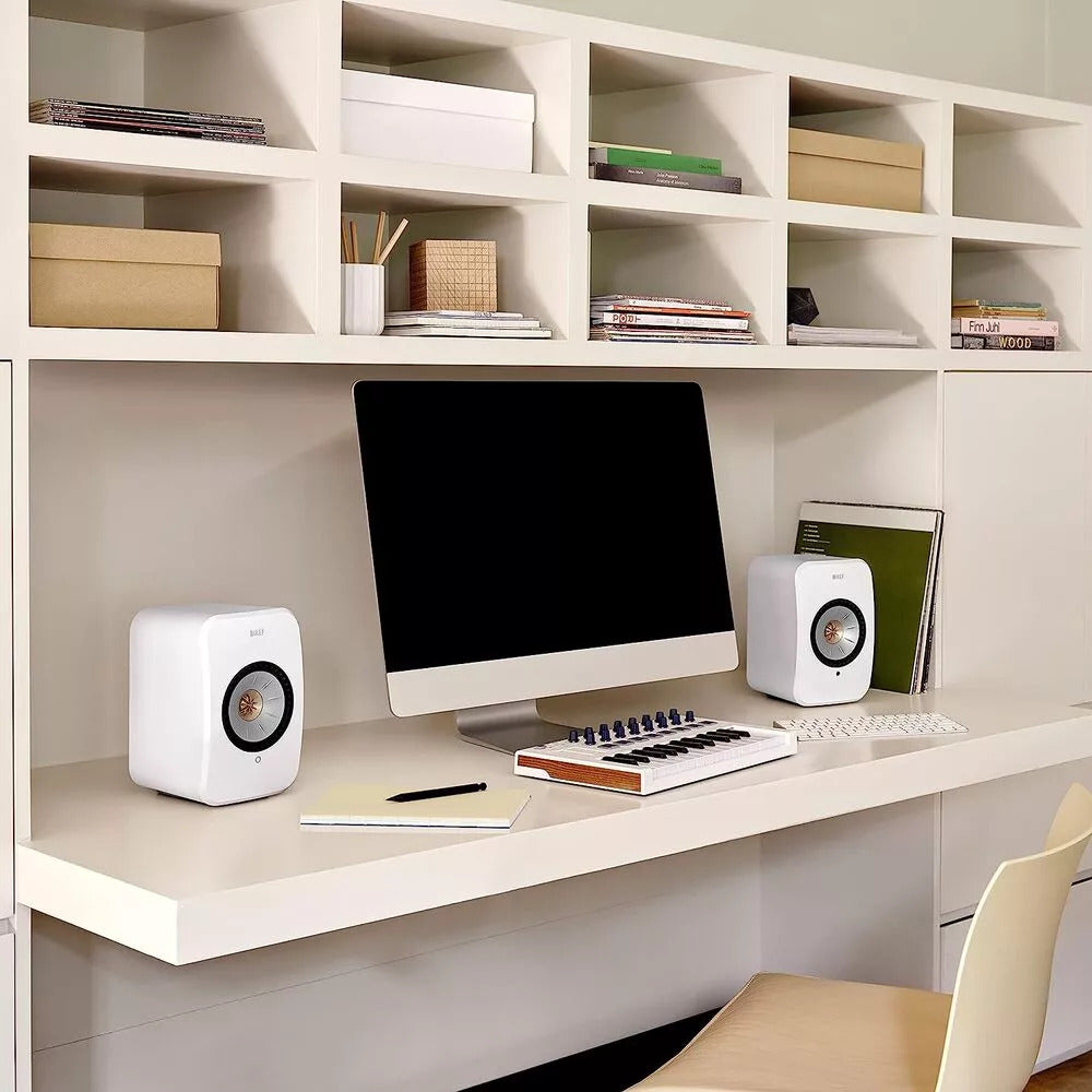 KEF LSX II Wireless Bookshelf Speakers (Pair)