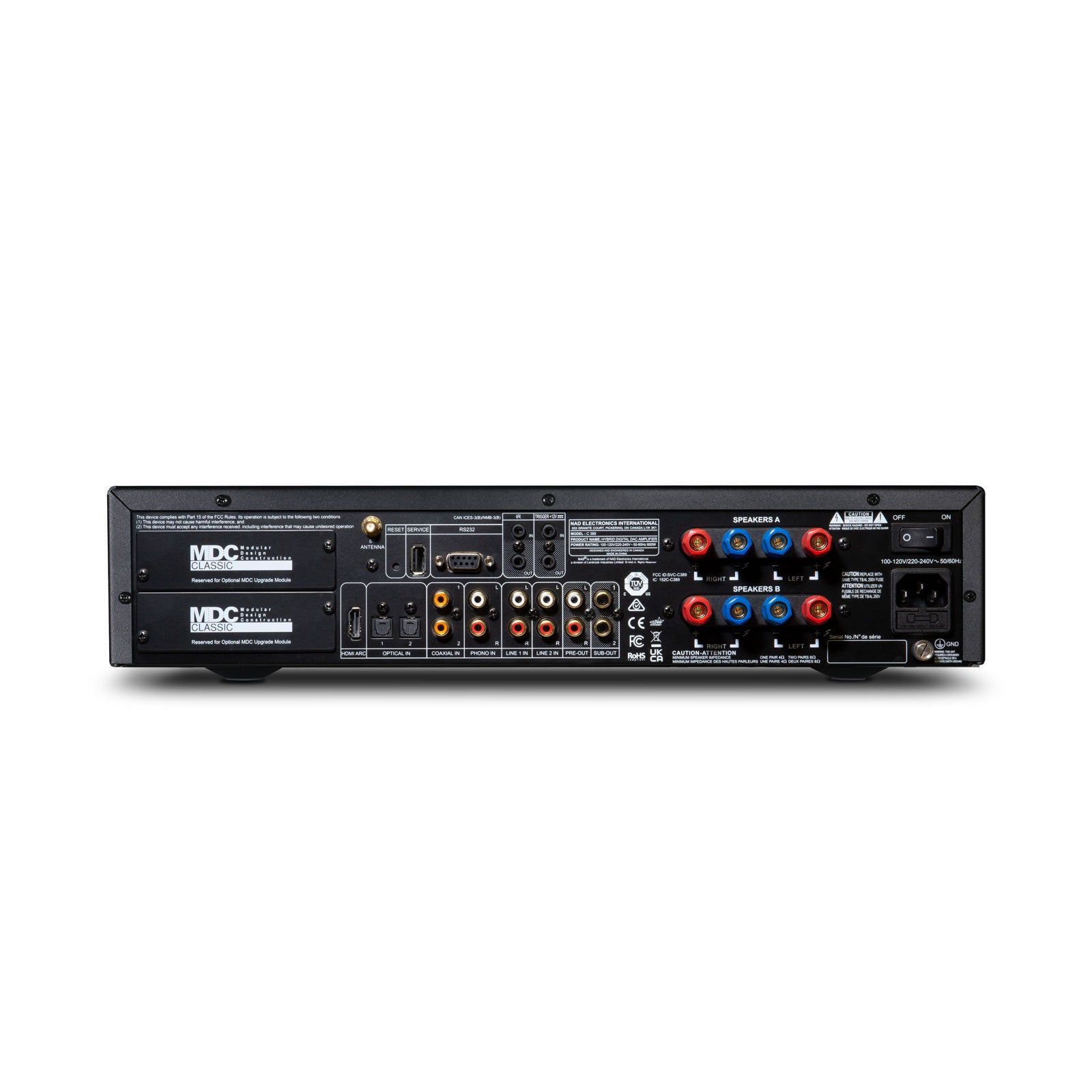 NAD C 389 Integrated Amplifier / DAC - RockOnAV