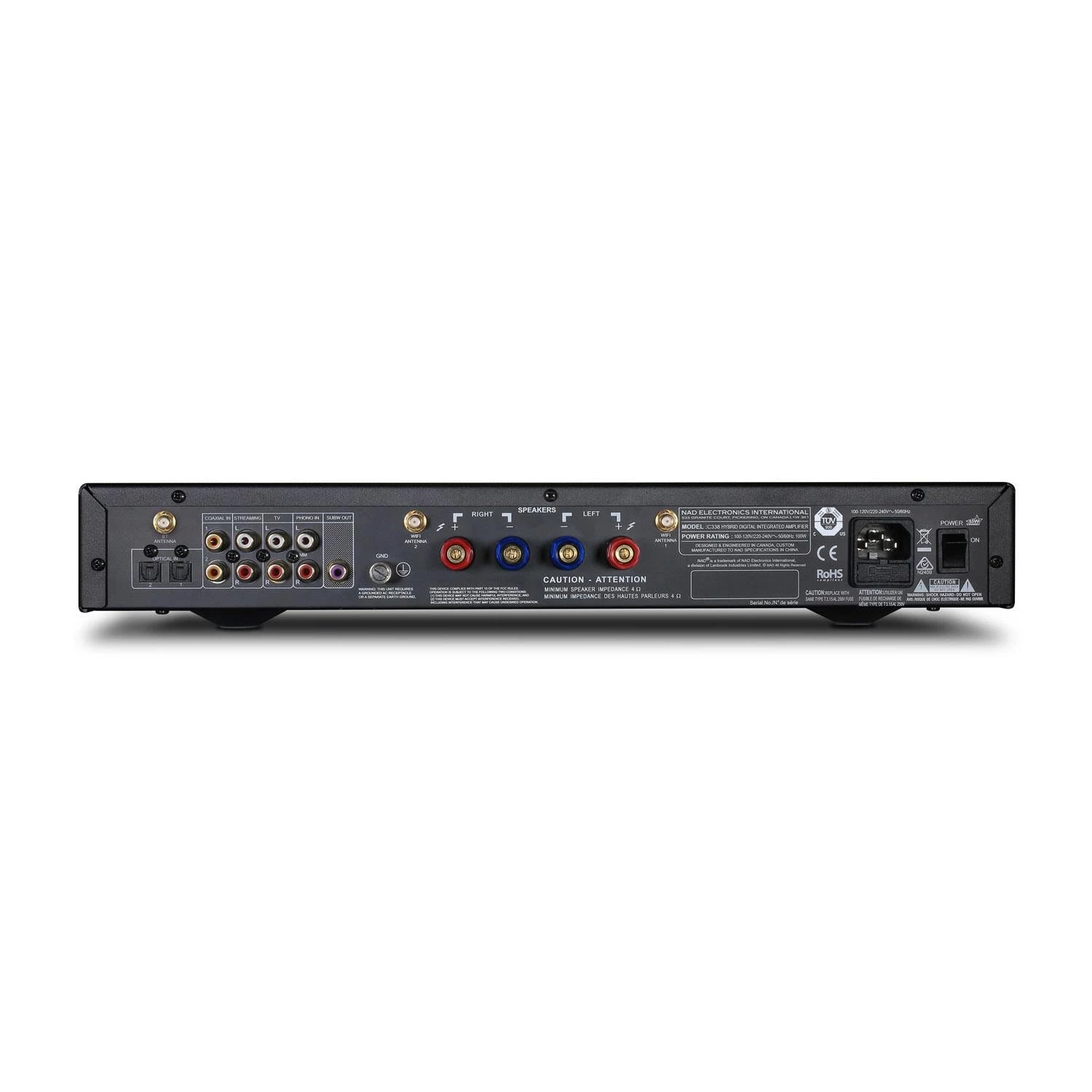 NAD C 338 Integrated Amplifier / DAC - RockOnAV
