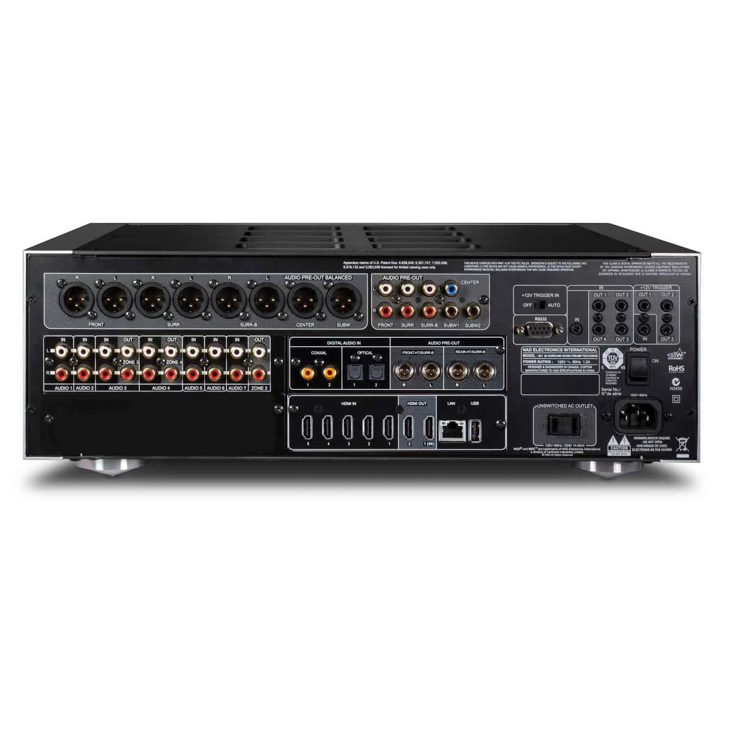 NAD M17 V2i AV Surround Sound Preamplifier - RockOnAV