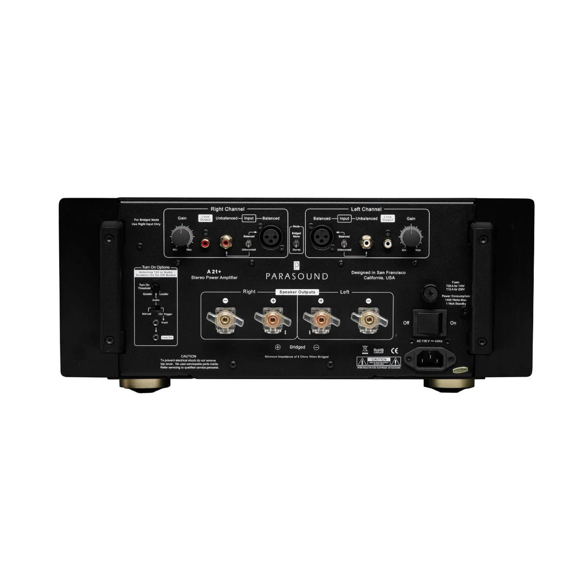 Parasound Halo A21+ Stereo Power Amplifier