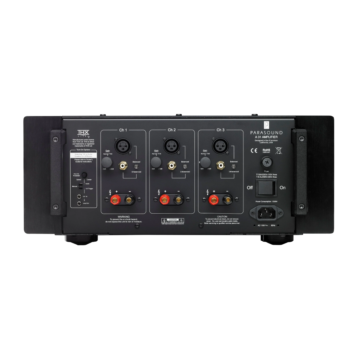Parasound Halo A31 Three-Channel Power Amplifier