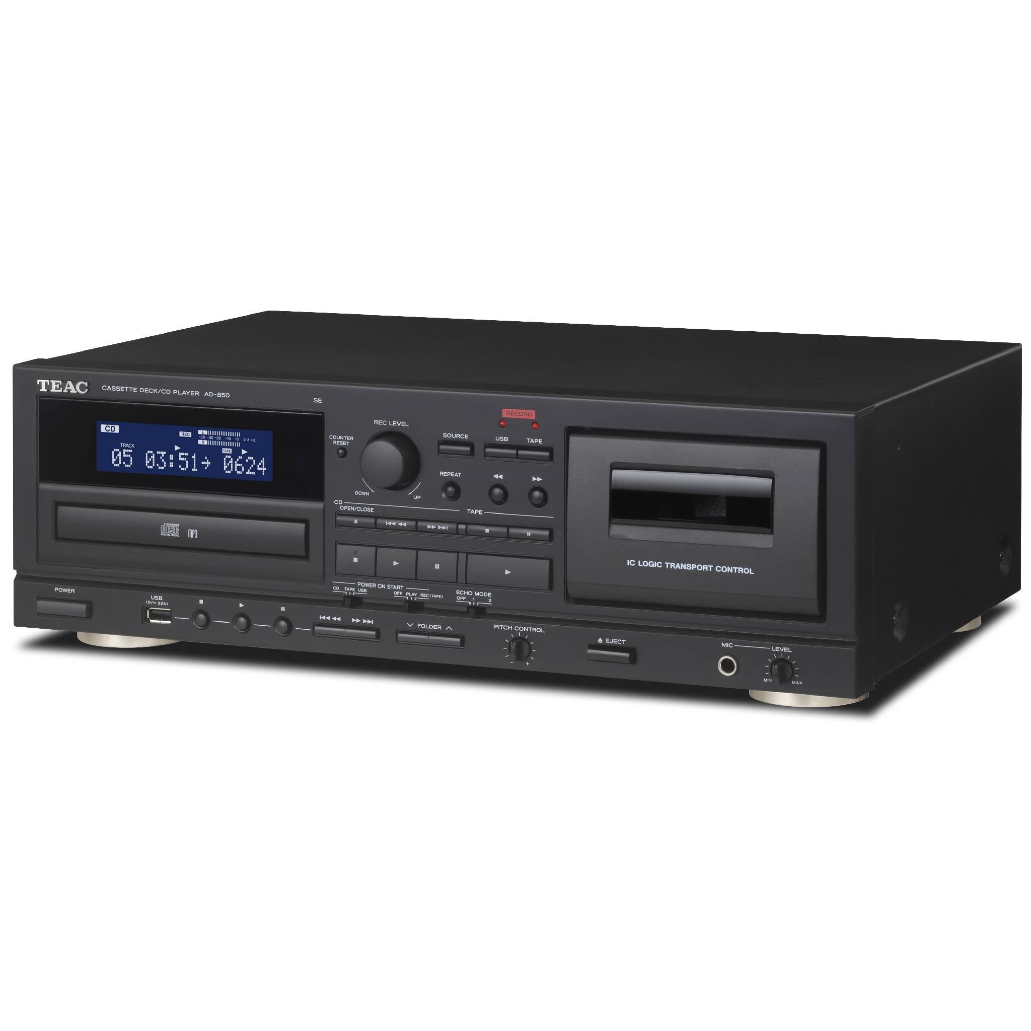 TEAC AD-850-SE Cassette Deck & CD Player