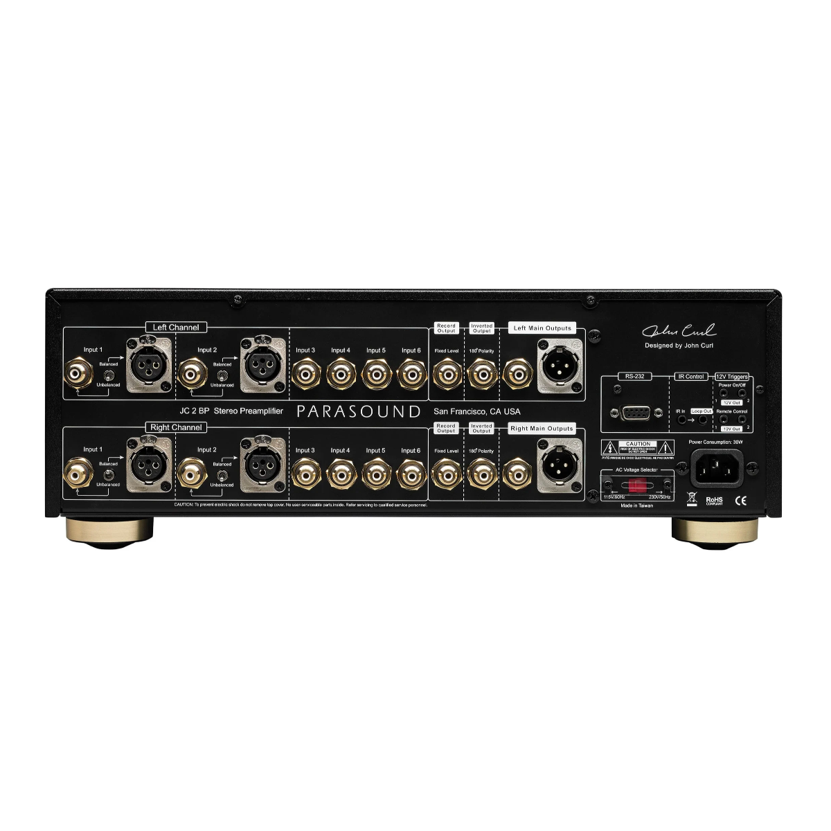 Parasound Halo JC2 BP Preamplifier