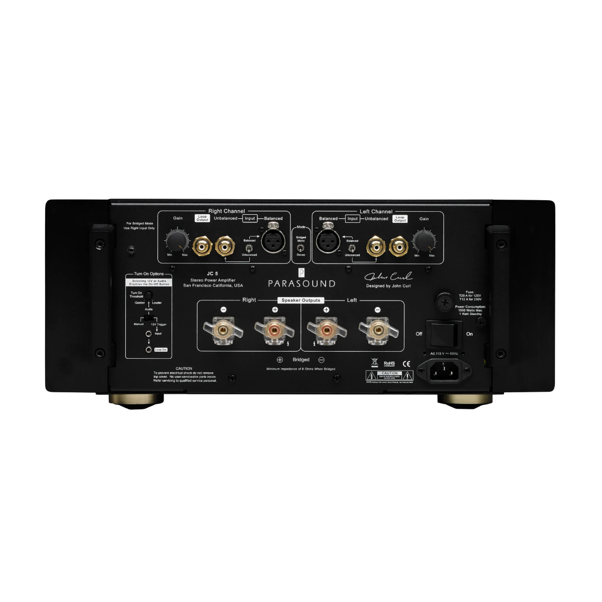 Parasound Halo JC5 Stereo Power Amplifier