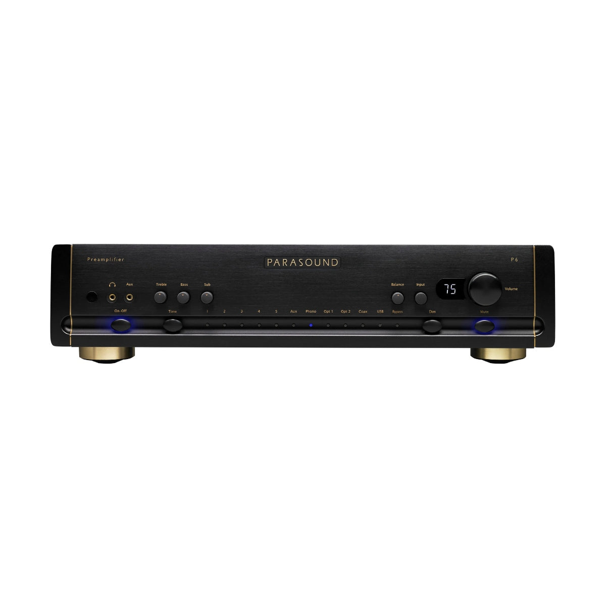 Parasound Halo P6 2.1-Channel Preamplifier & DAC