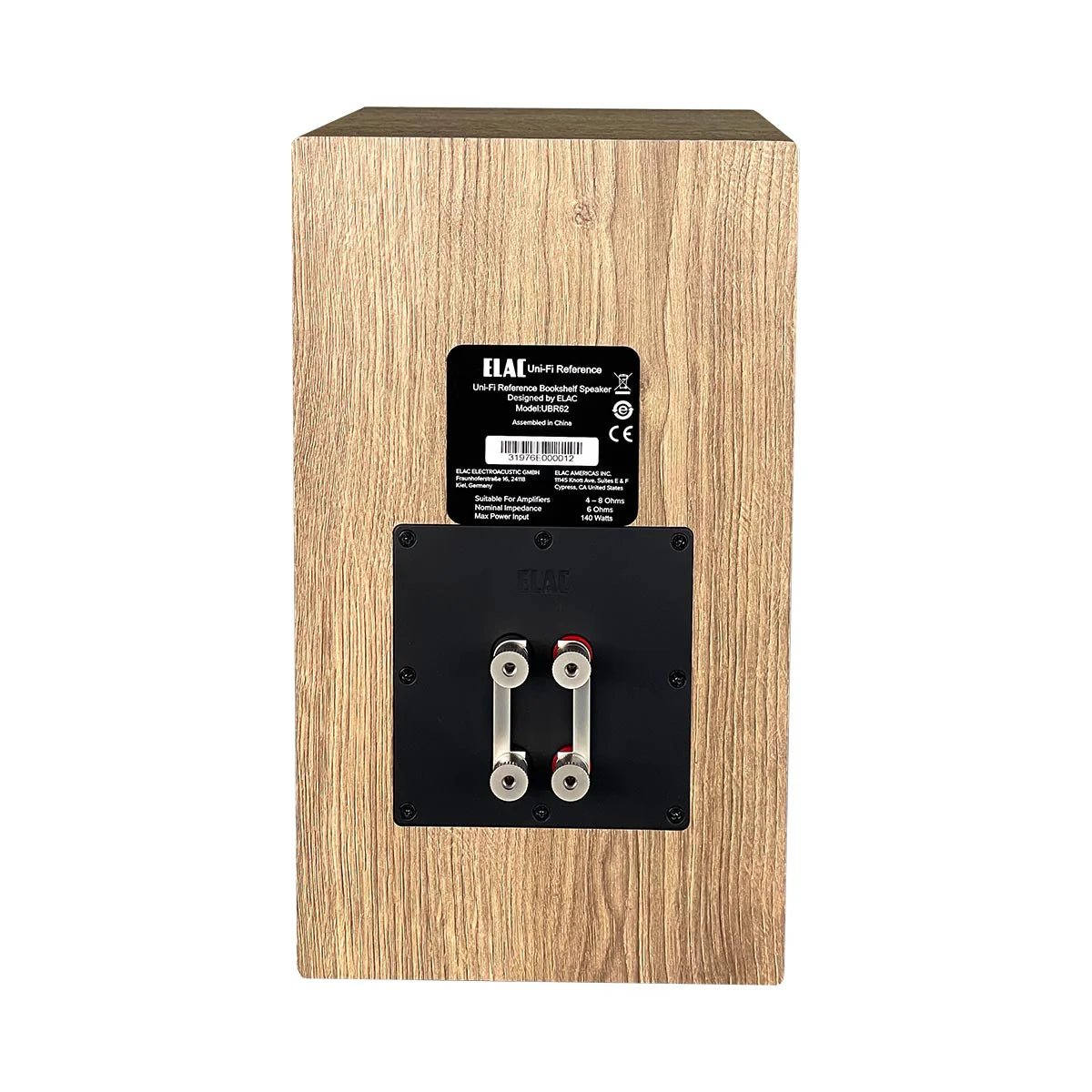 ELAC Uni-Fi Reference UBR62 Bookshelf Speakers (pair)