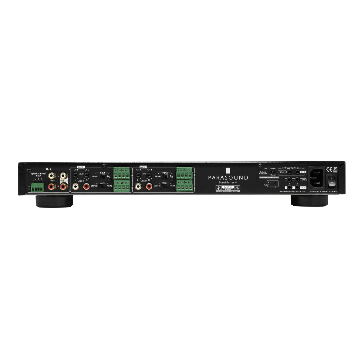Parasound ZoneMaster 4 Universal Four-Channel Amplifier