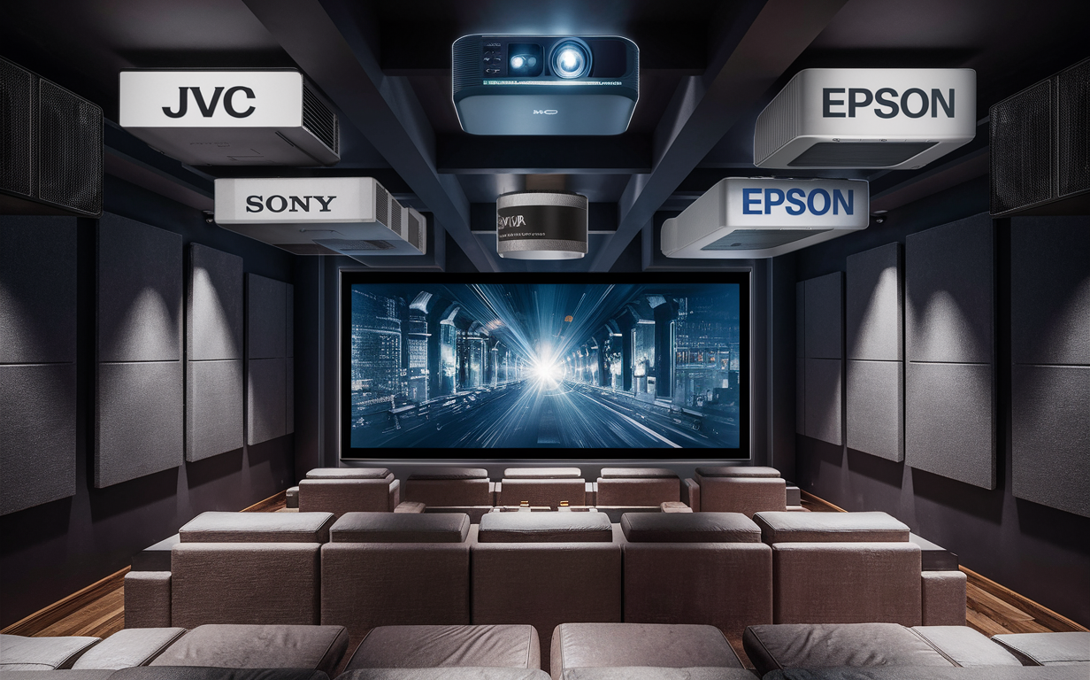 JVC, Sony, Epson & AWOL Projectors: Top Picks for Ultimate Home Cinema at RockonAv   