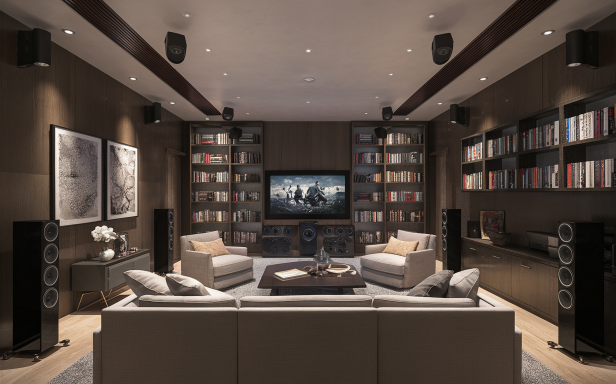 Surround Sound Systems Serenity: Transforming Family and Living Rooms into Audio Sanctuaries