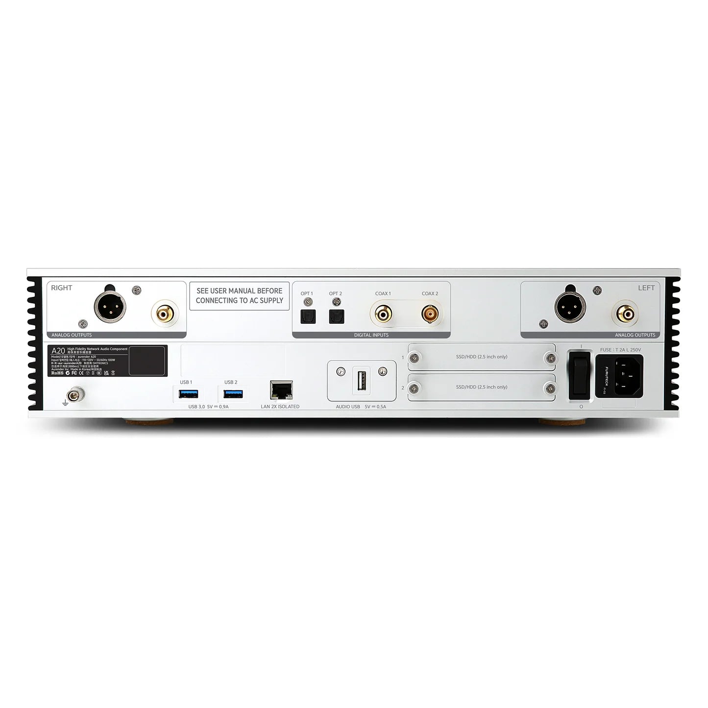 Aurender A20 Music Server / Streamer / MQA DAC - RockOnAV