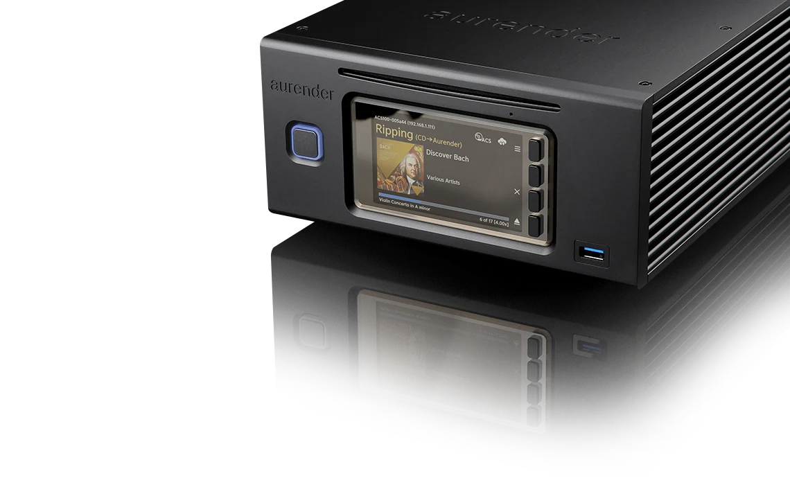 Aurender ACS100 Music Server / Streamer / CD Ripper - RockOnAV