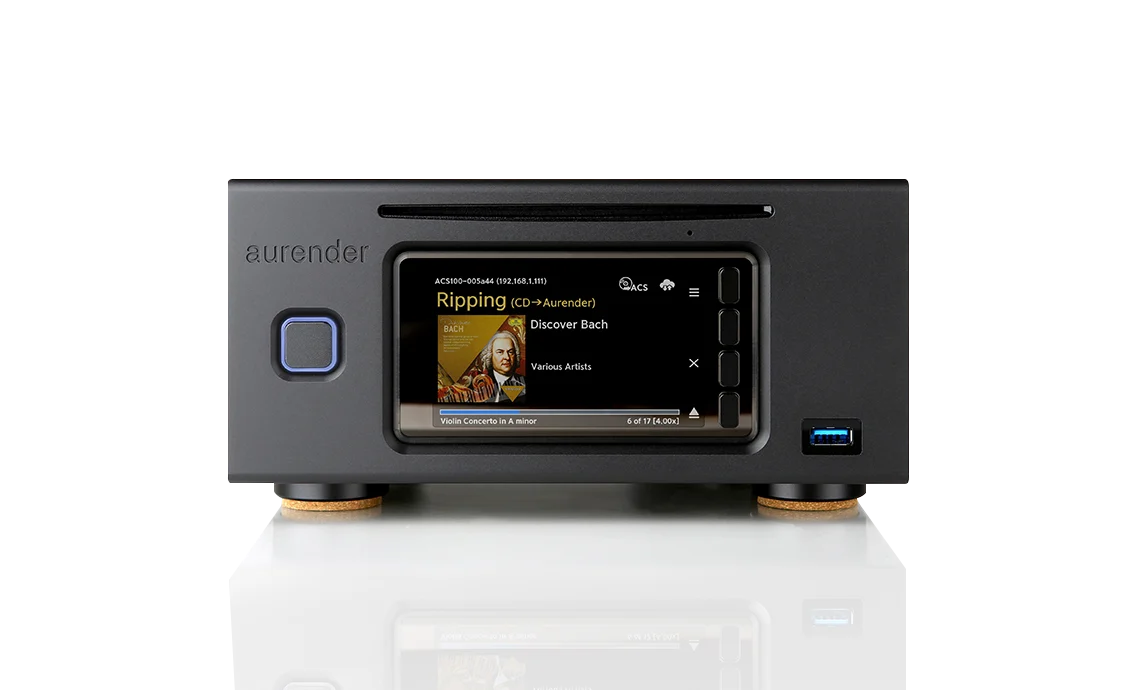 Aurender ACS100 Music Server / Streamer / CD Ripper - RockOnAV