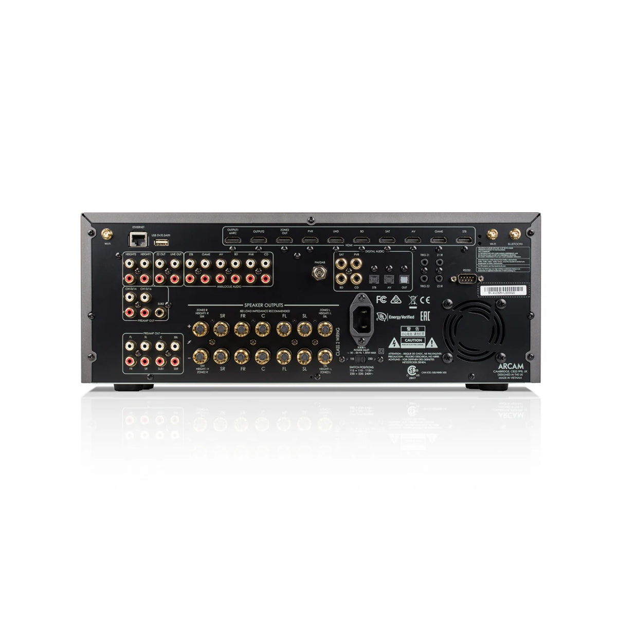 Arcam AVR31  15.2 Pre-Amplifier / 7 Amplifier Channel Class G AV Receiver