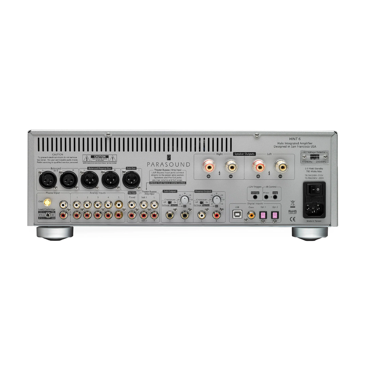 Parasound Halo HINT 6 Integrated Amplifier