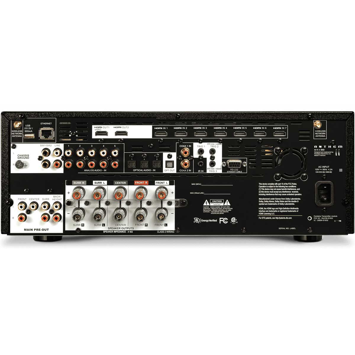 Anthem MRX540 8K Home Theater Receiver