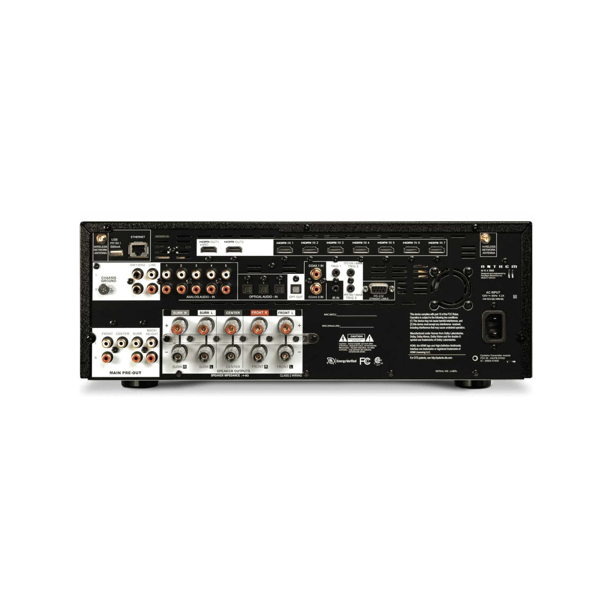 Anthem MRX540 8K Home Theater Receiver