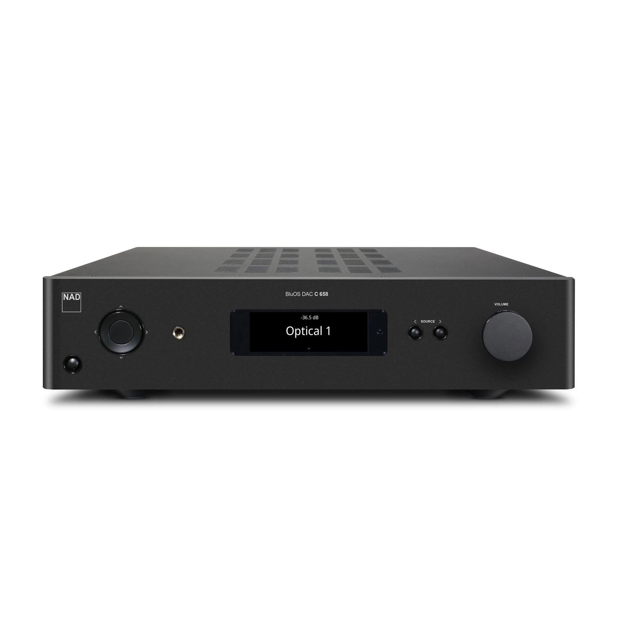 NAD C 658 BluOS Streaming DAC Preamplifier - RockOnAV