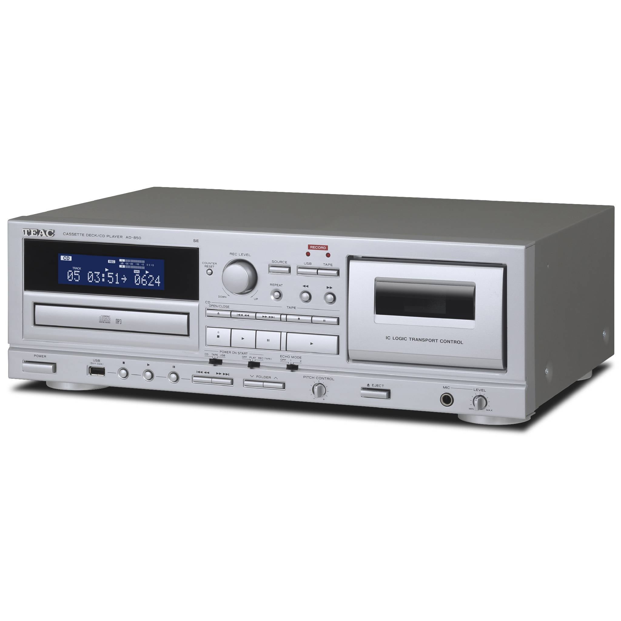 TEAC AD-850-SE Cassette Deck & CD Player