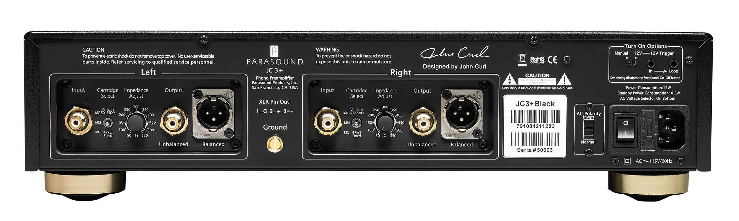 Parasound Halo JC 3+ Phono Preamplifier - RockOnAV