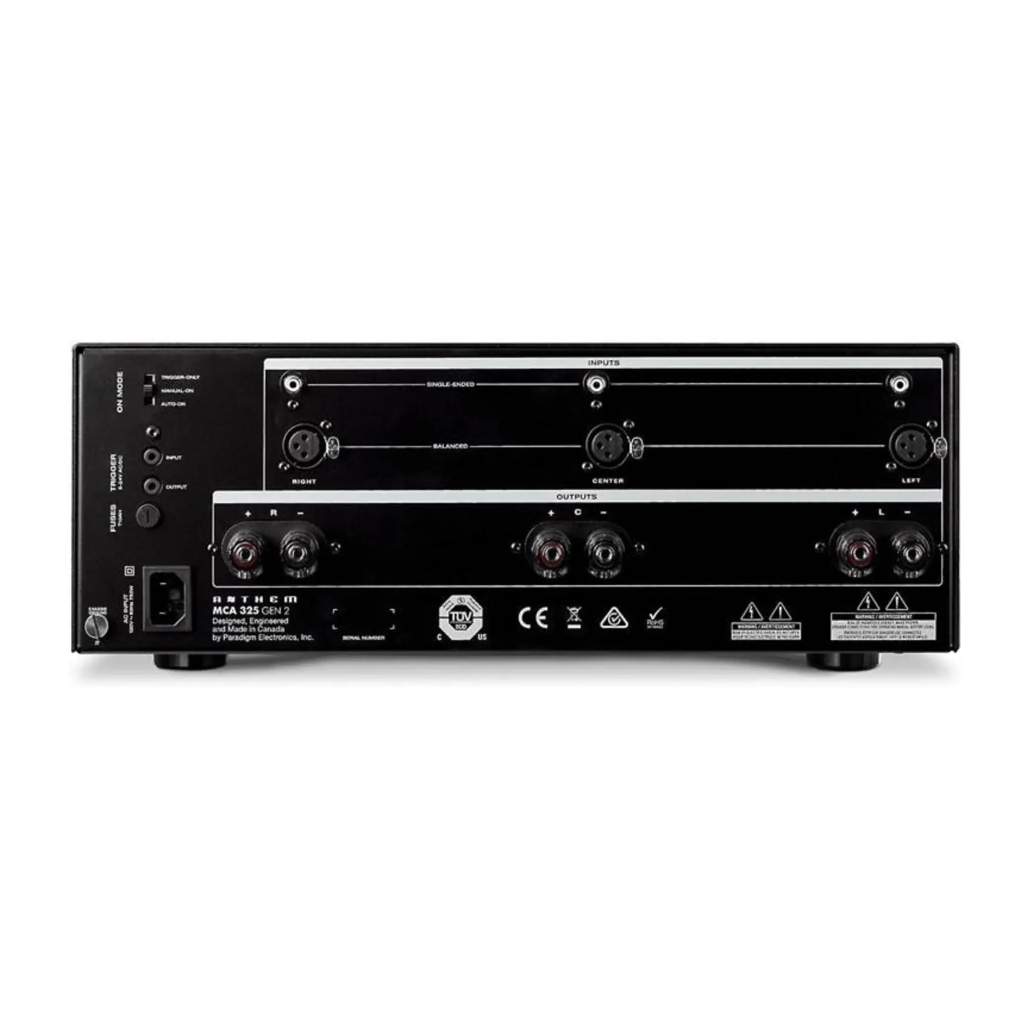 Anthem MCA 325 GEN 2 Three-Channel Power Amplifier