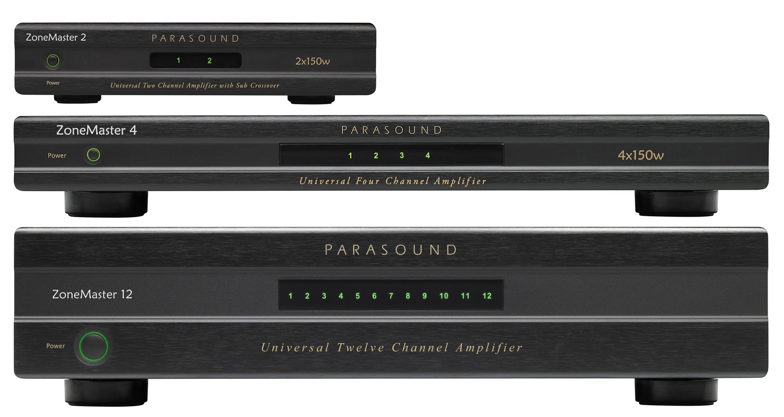 Parasound ZoneMaster 4 Universal Four-Channel Amplifier - RockOnAV