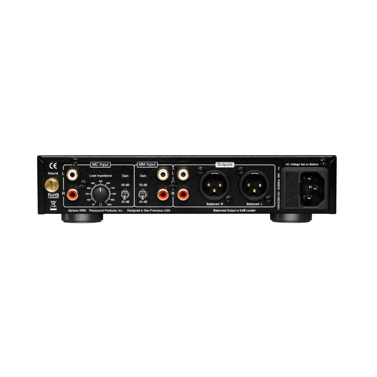 Parasound Zphono XRM Phono Preamplifier
